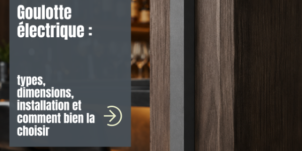 Goulotte électrique : types, dimensions, installation et comment bien la choisir