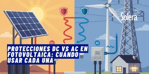 Protecciones DC vs AC en fotovoltaica: cuándo usar cada una