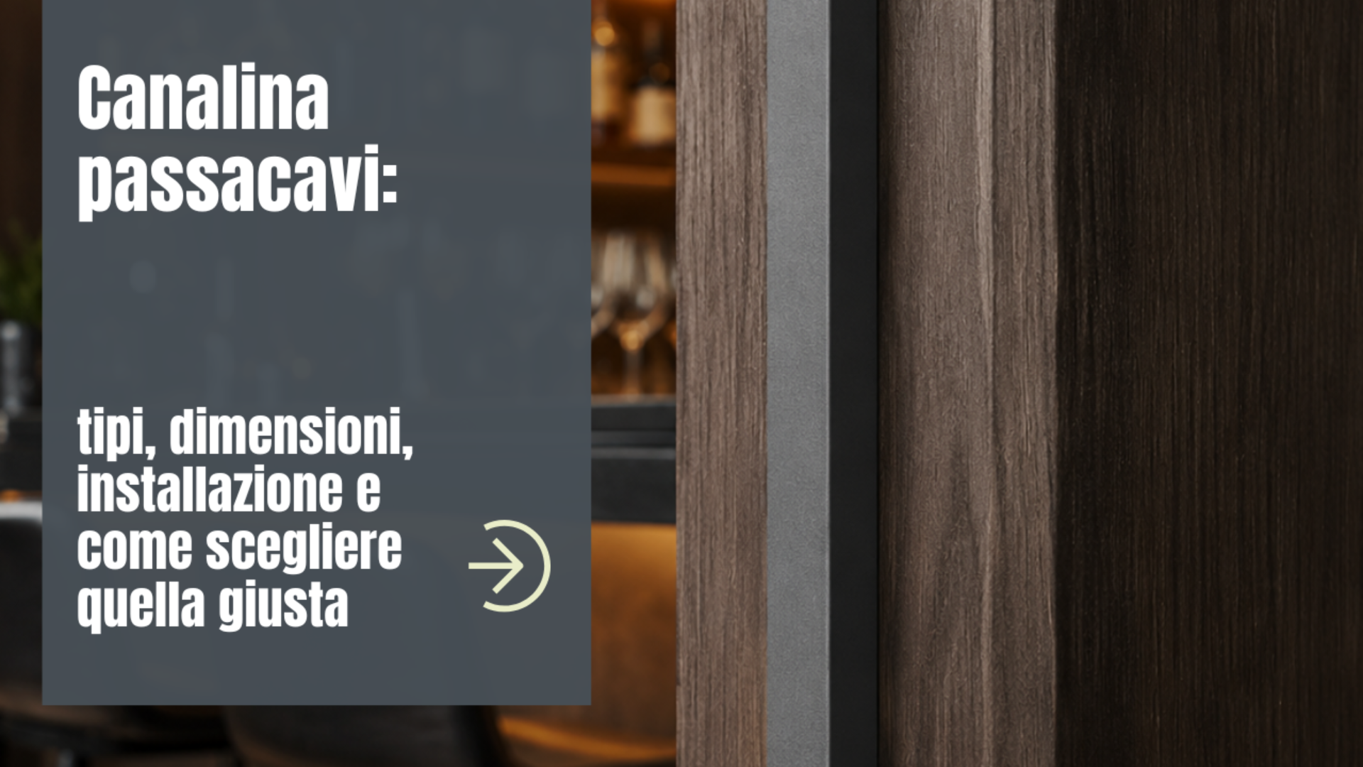 Canalina passacavi: tipi, dimensioni, installazione e come scegliere quella giusta