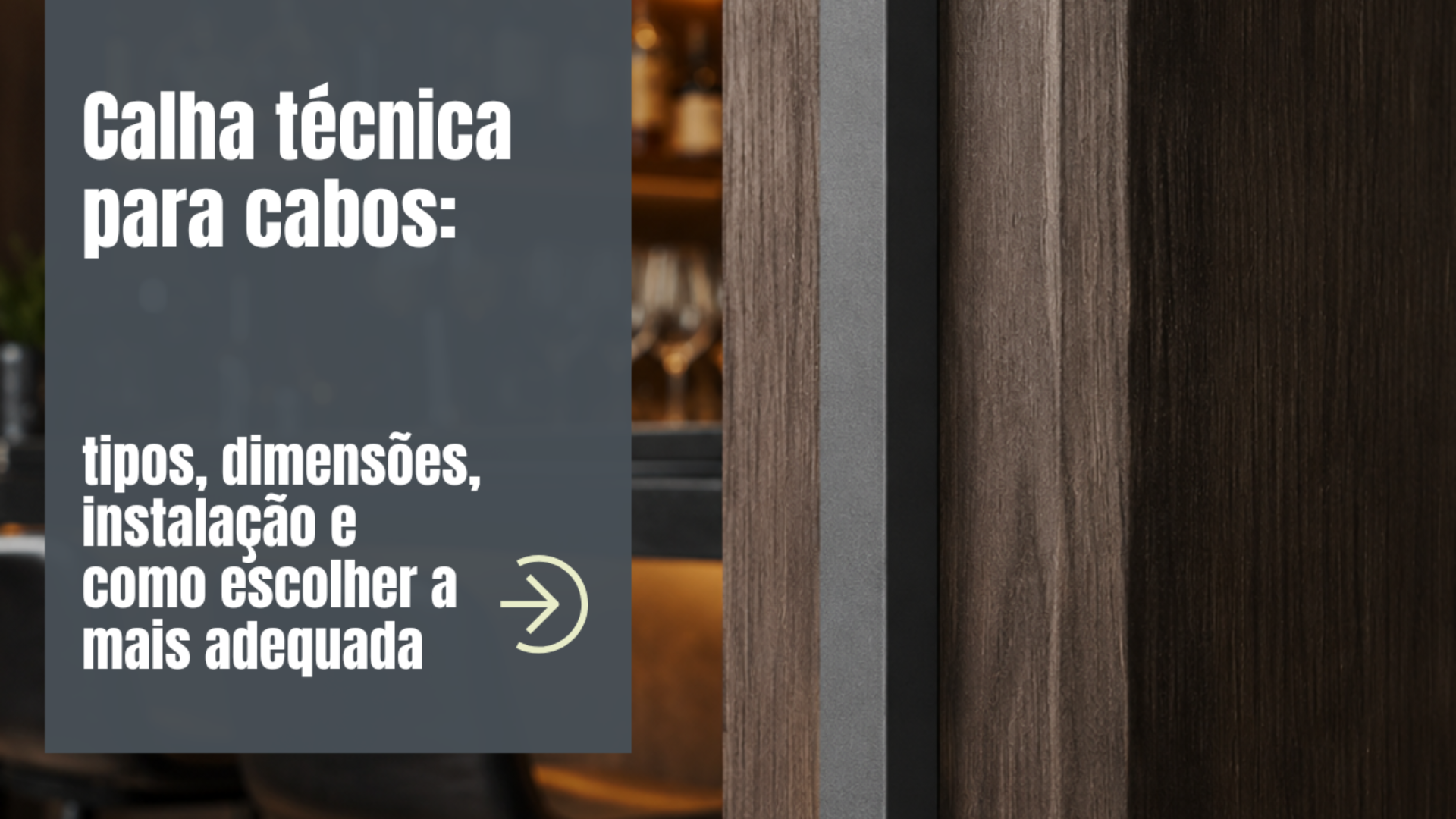 Calha técnica para cabos: tipos, dimensões, instalação e como escolher a mais adequada