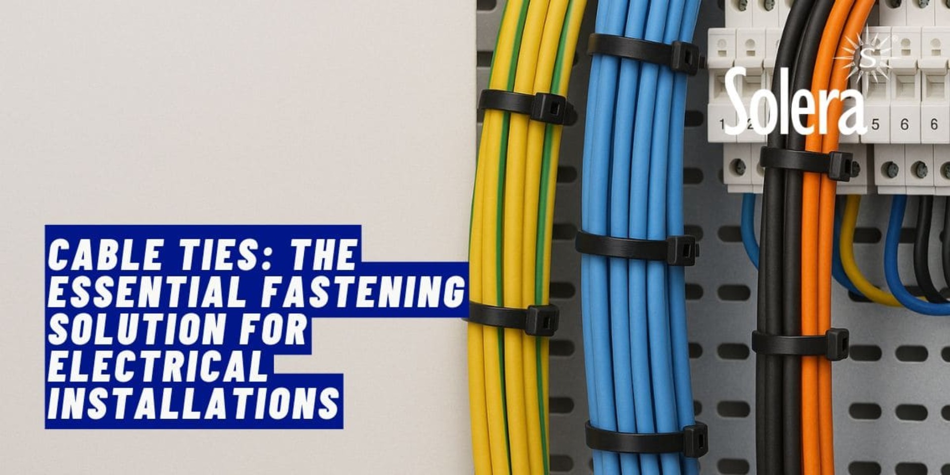 Cable Ties: The Essential Fastening Solution for Electrical Installations