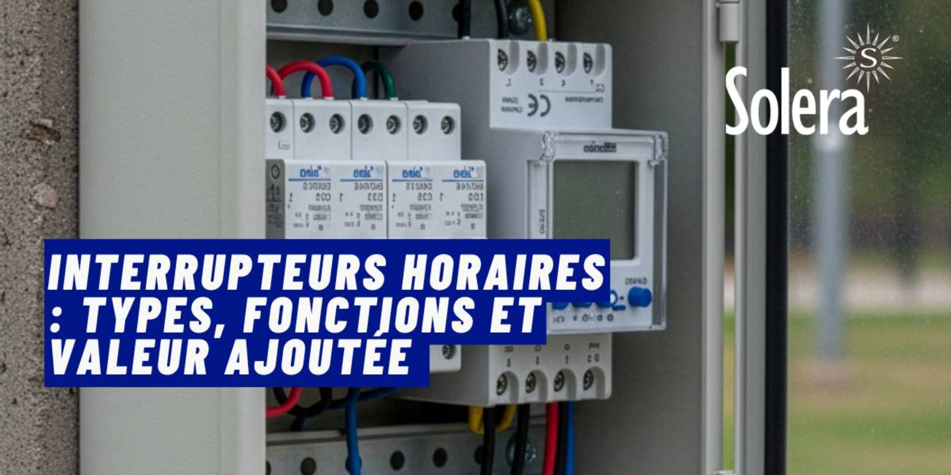 Interrupteurs horaires : types, fonctions et valeur ajoutée en installation professionnelle