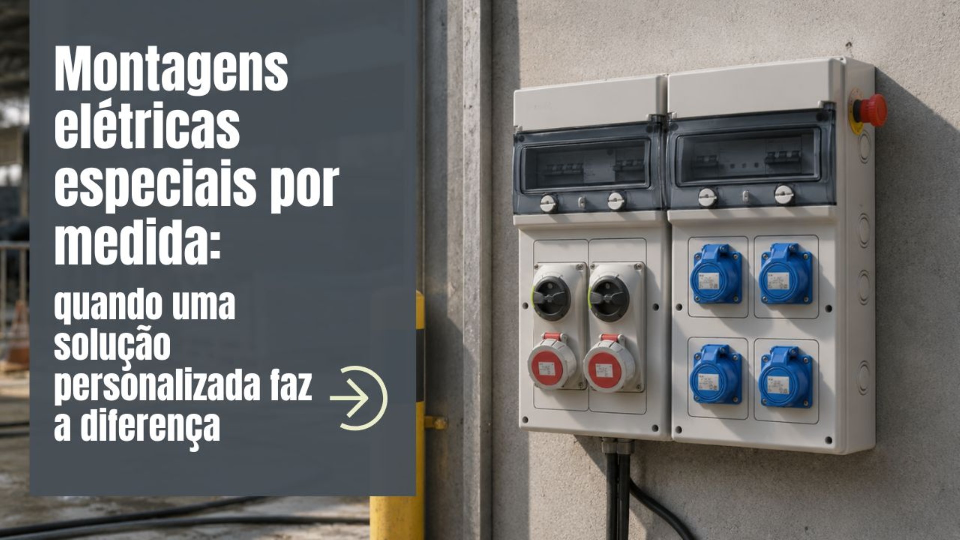 Montagens elétricas especiais por medida: quando uma solução personalizada faz a diferença