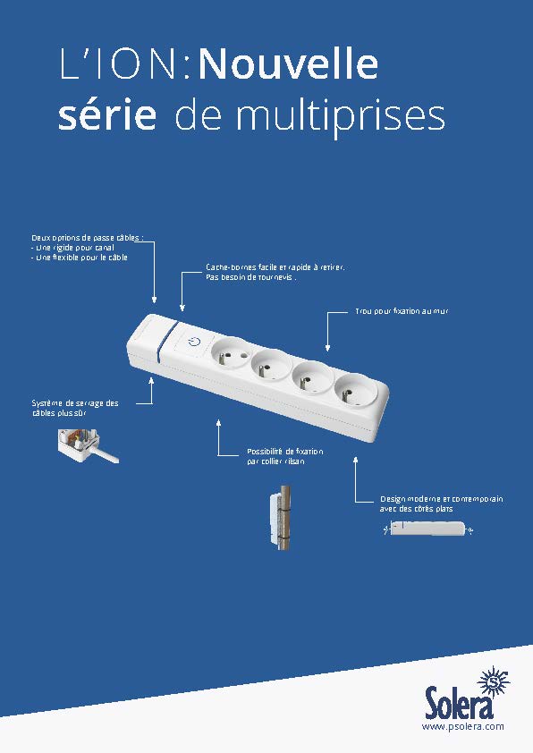 L’ION:Nouvelle série de multiprises